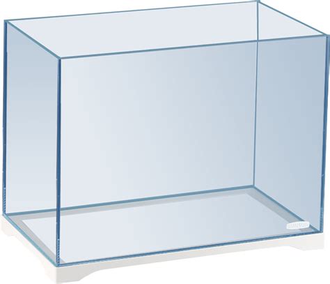 transparent glass box